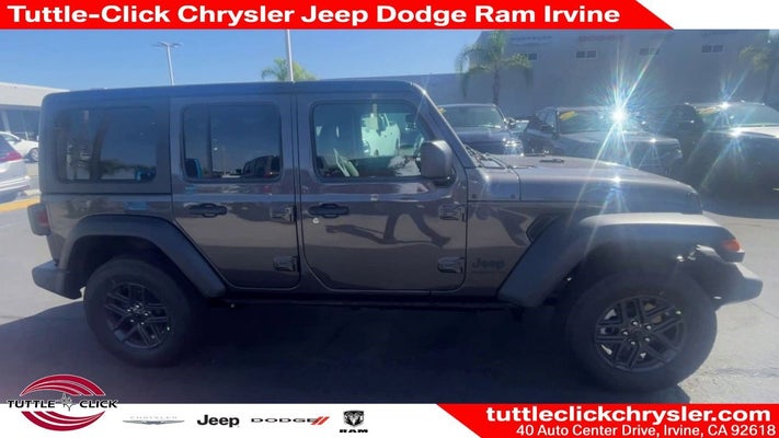 2024 Jeep Wrangler Sport S in Irvine, CA - Irvine Auto Center