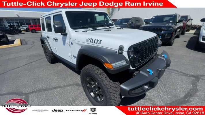 2024 Jeep Wrangler 4xe Willys in Irvine, CA - Irvine Auto Center