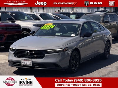 2025 Honda Accord Sedan SE