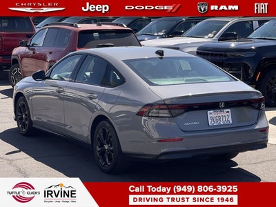 2025 Honda Accord Sedan SE