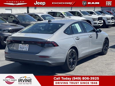 2025 Honda Accord Sedan SE