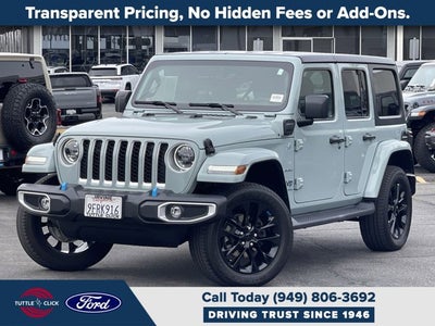 2023 Jeep Wrangler 4xe Sahara