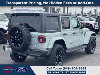 2023 Jeep Wrangler 4xe Sahara