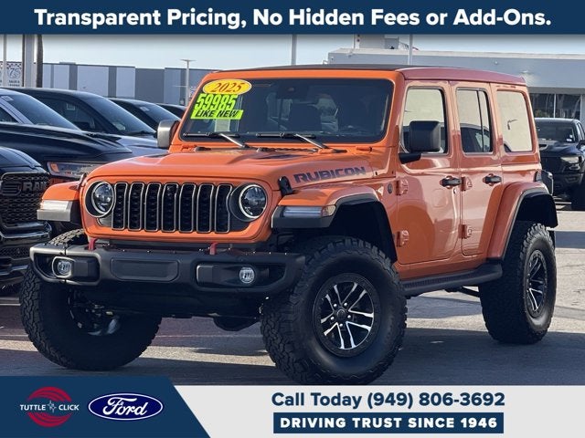 2025 Jeep Wrangler Rubicon X