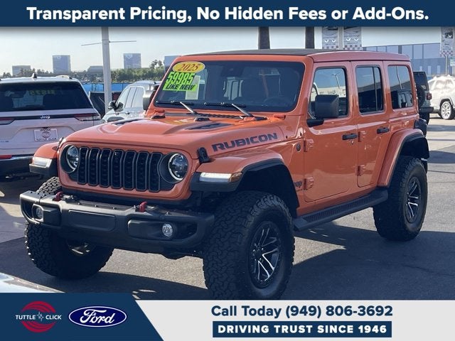 2025 Jeep Wrangler Rubicon X