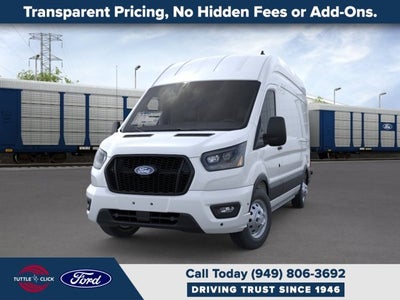 2026 Ford Transit Cargo Van T-350 148" Hi Rf 9500 GVWR AWD