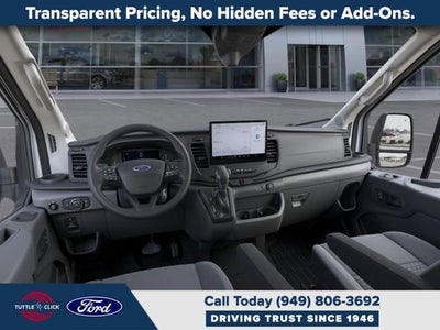 2026 Ford Transit Cargo Van T-350 148" Hi Rf 9500 GVWR AWD