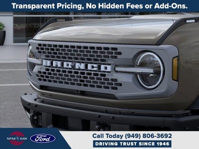 2026 Ford Bronco Badlands