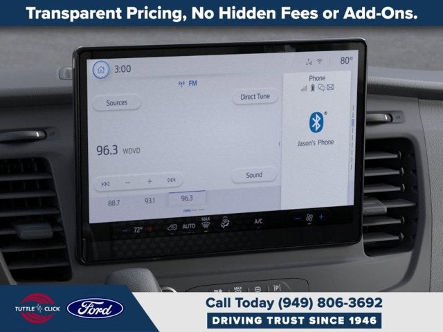 2026 Ford Transit Cargo Van T-350 HD 148" EL Hi Rf 11000 GVWR DRW RWD