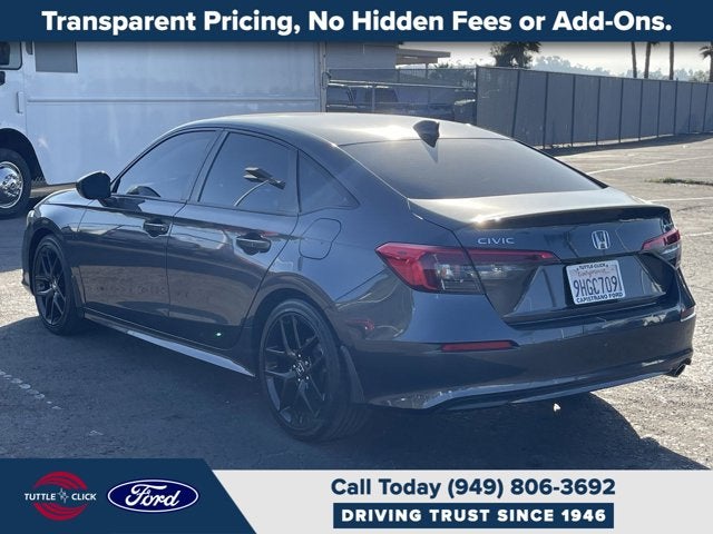 2023 Honda Civic Sedan Sport