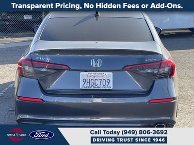 2023 Honda Civic Sedan Sport