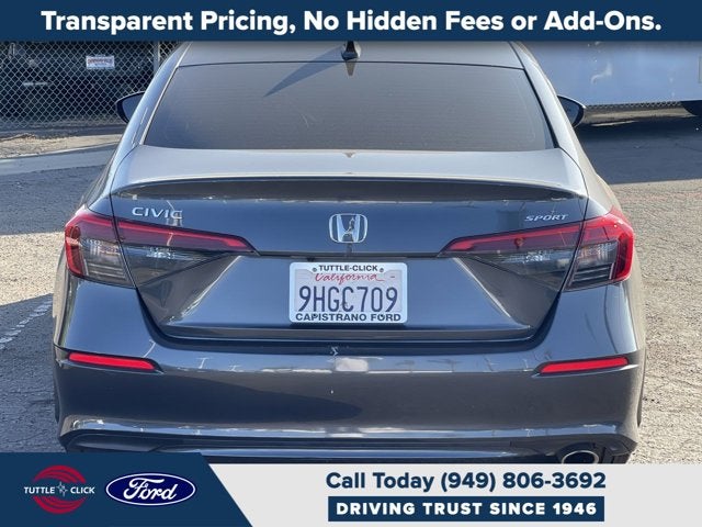 2023 Honda Civic Sedan Sport