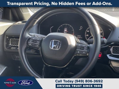 2023 Honda Civic Sedan Sport