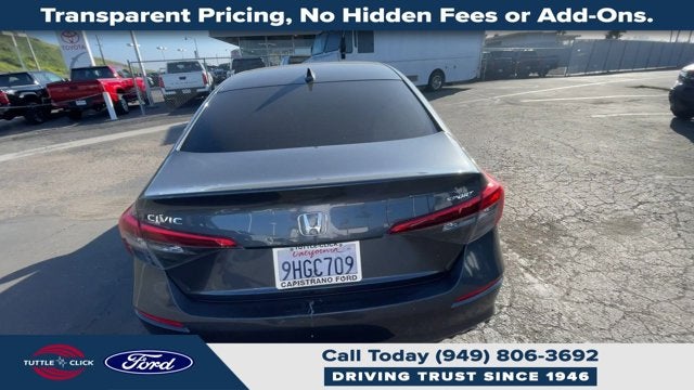 2023 Honda Civic Sedan Sport