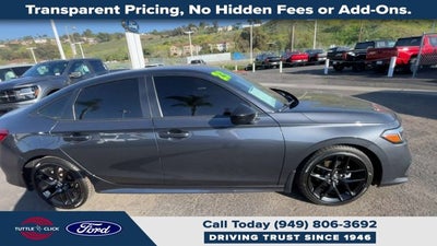 2023 Honda Civic Sedan Sport