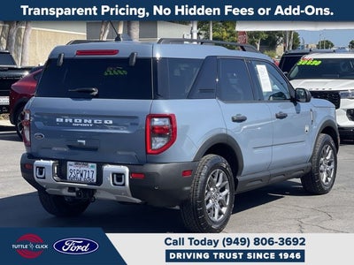 2025 Ford Bronco Sport Big Bend