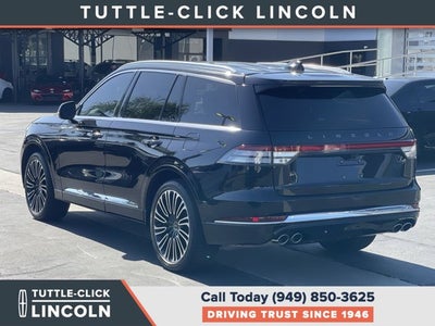 2025 Lincoln Aviator Black Label