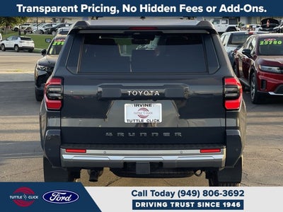 2026 Toyota 4Runner Limited