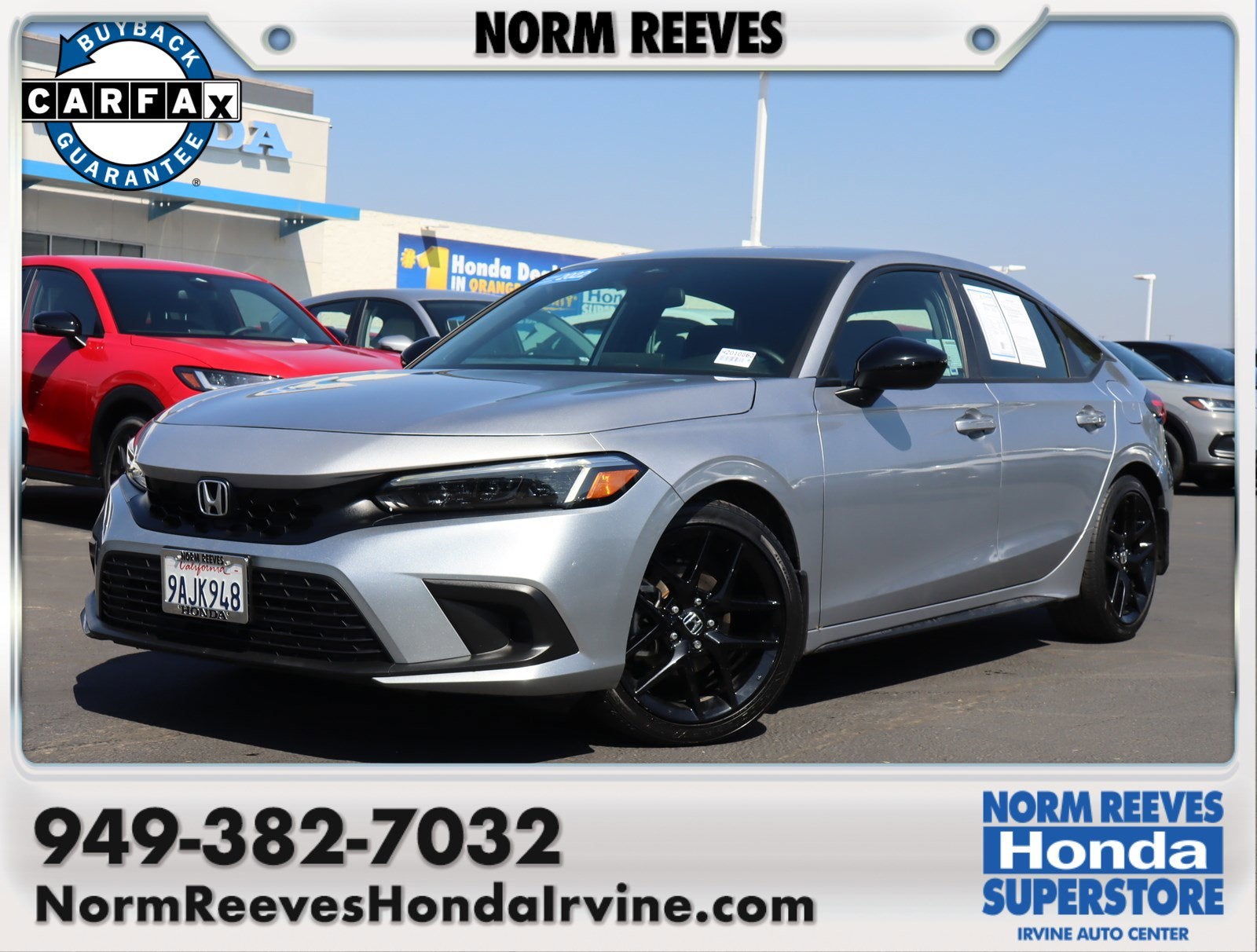 2022 Honda Civic Hatchback Sport
