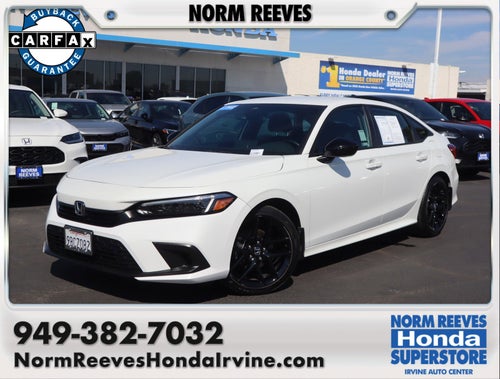 2022 Honda Civic Sedan Sport