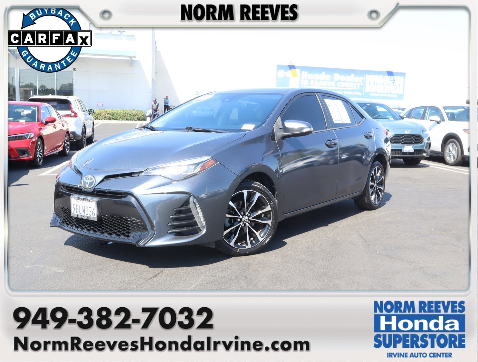 2019 Toyota Corolla XSE