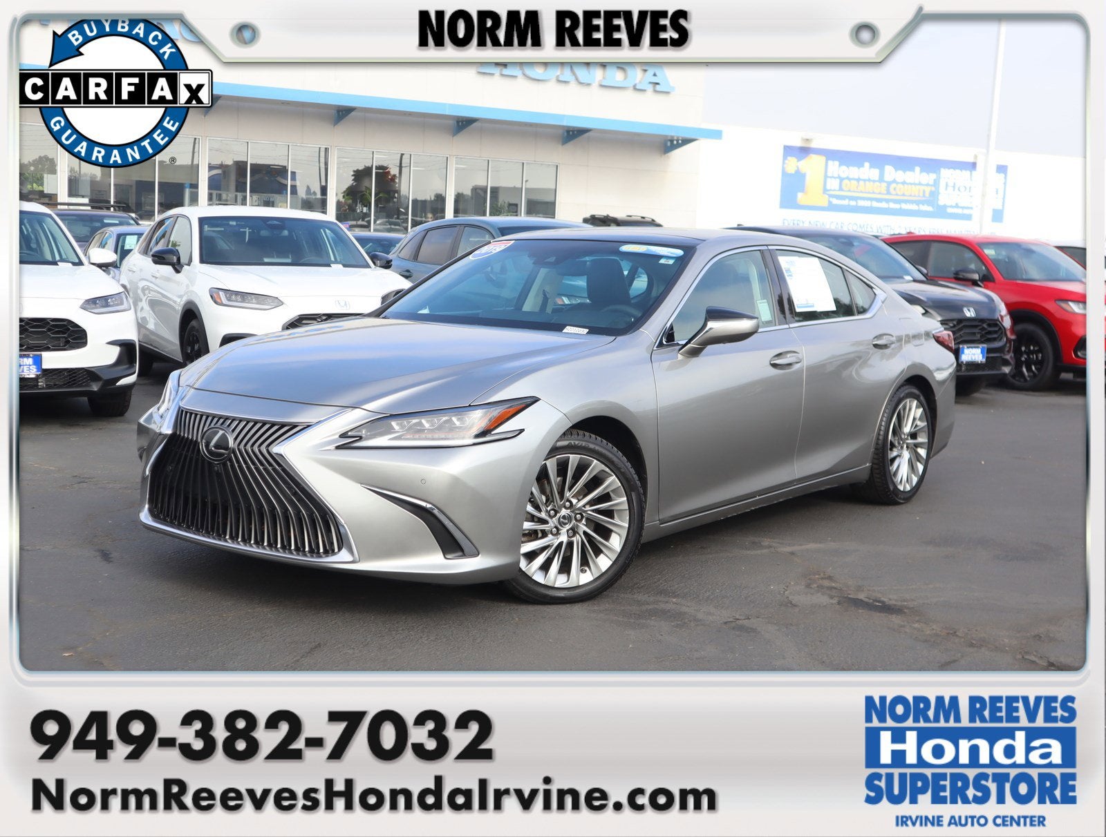 2019 Lexus Es ES 350