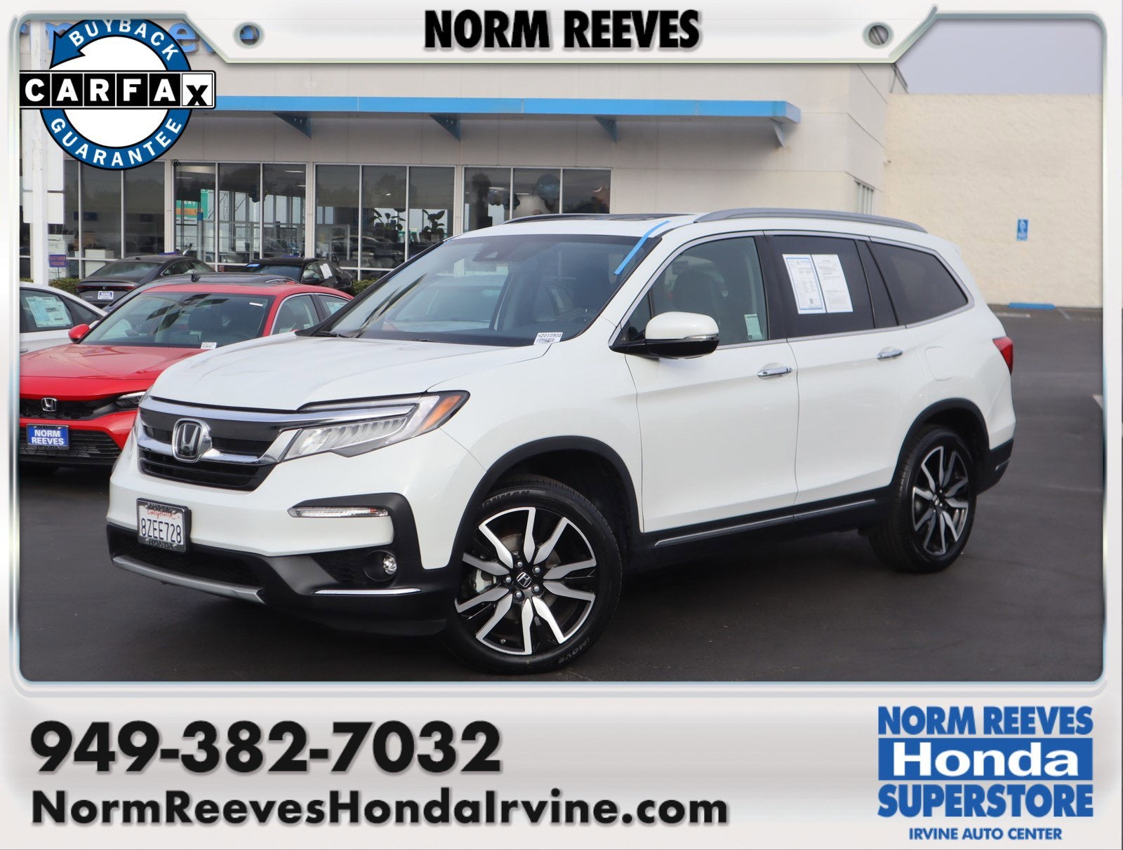 2022 Honda Pilot Touring 8-Passenger