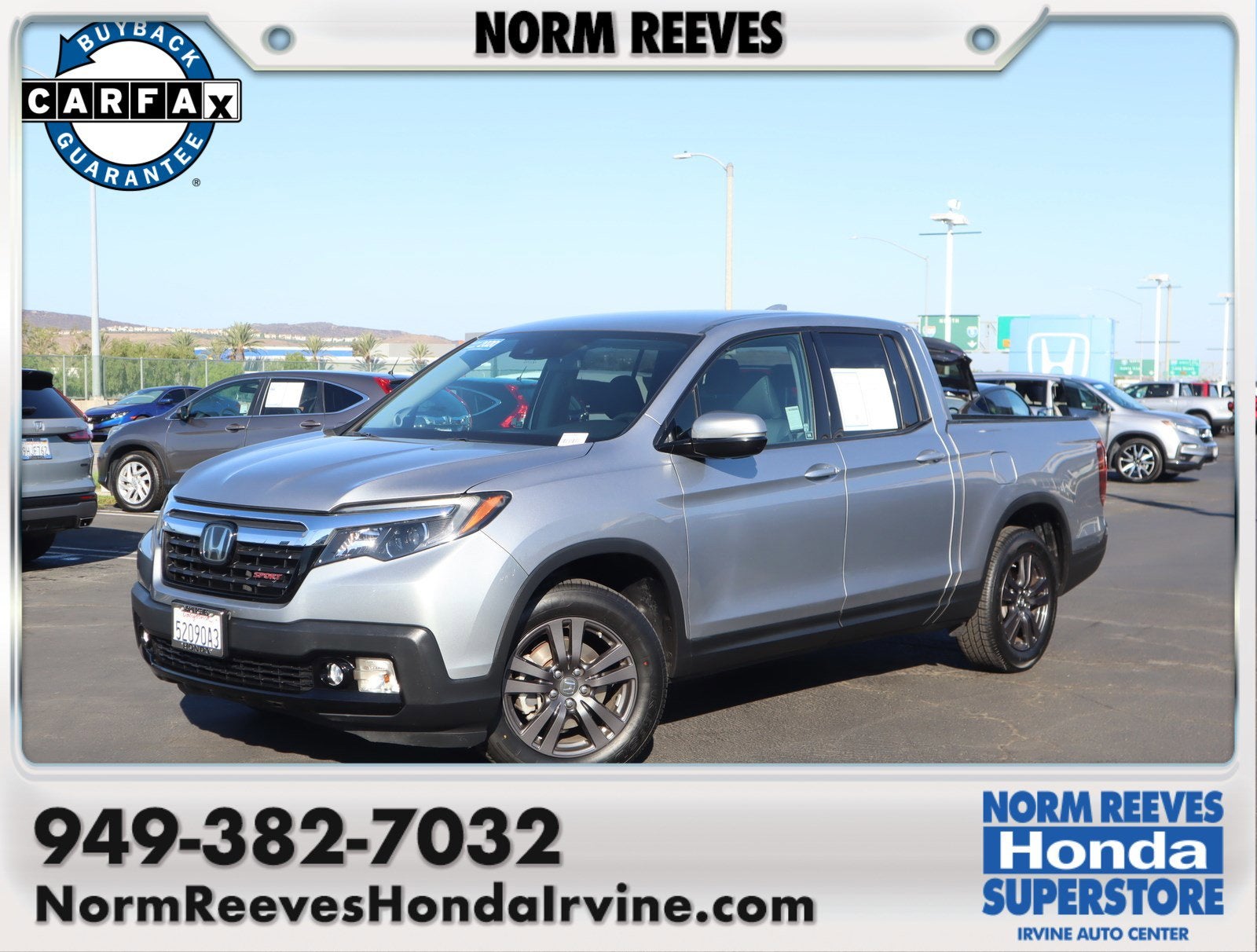 2020 Honda Ridgeline Sport