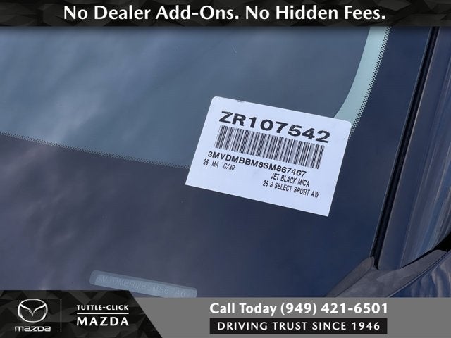 2025 Mazda Mazda CX-30 2.5 S Select Sport