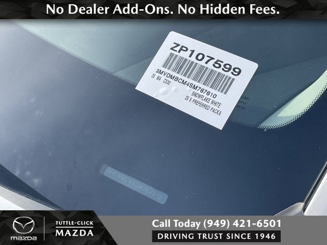 2025 Mazda Mazda CX-30 2.5 S Preferred Package