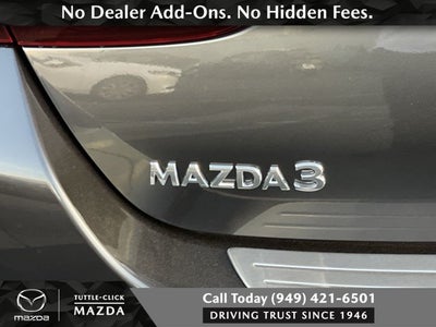 2026 Mazda Mazda3 Sedan 2.5 S Select Sport