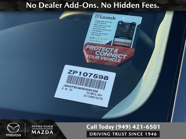 2025 Mazda Mazda CX-5 2.5 S Carbon Edition
