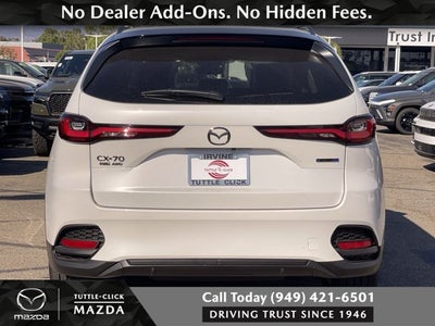 2026 Mazda Mazda CX-70 PHEV SC