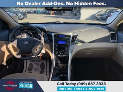 2013 Hyundai SONATA GLS PZEV