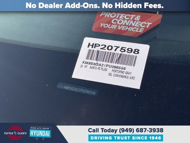 2023 Hyundai SANTA FE PLUG-I SEL CONVENIENCE