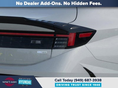 2026 Hyundai Sonata Hybrid Blue