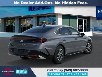 2026 Hyundai Sonata Hybrid Blue