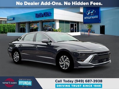 2026 Hyundai Sonata Hybrid Blue