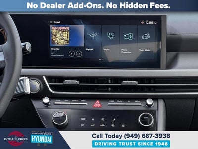 2026 Hyundai Sonata Hybrid Blue