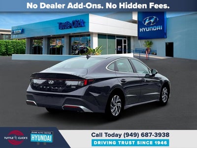 2026 Hyundai Sonata Hybrid Blue