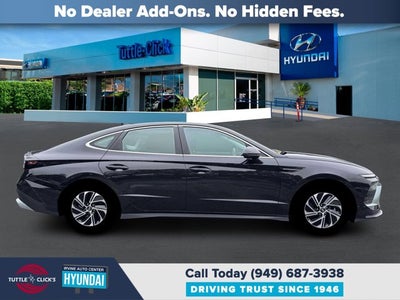 2026 Hyundai Sonata Hybrid Blue