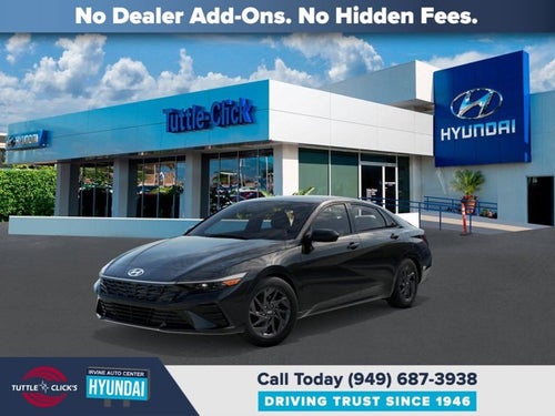 2026 Hyundai Elantra Hybrid Blue