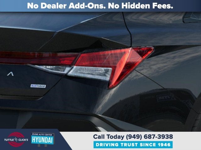 2026 Hyundai Elantra Hybrid Blue