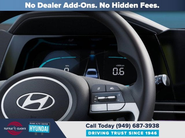 2026 Hyundai Elantra Hybrid Blue