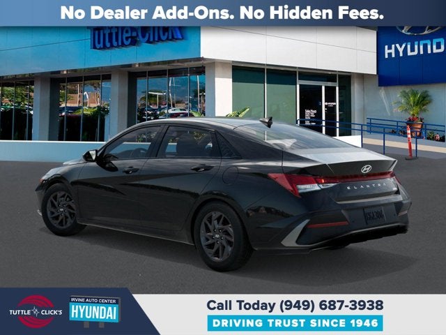 2026 Hyundai Elantra Hybrid Blue