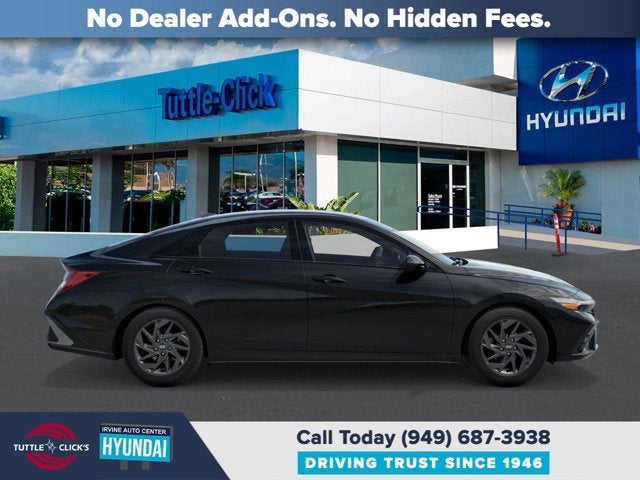 2026 Hyundai Elantra Hybrid Blue