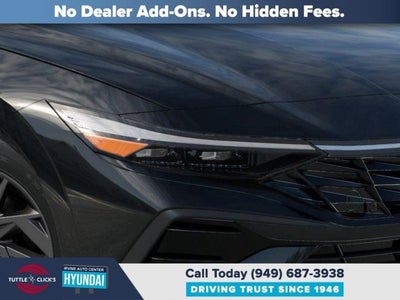 2026 Hyundai Elantra Hybrid Blue