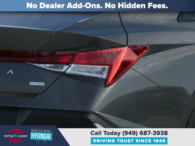 2026 Hyundai Elantra Hybrid Blue