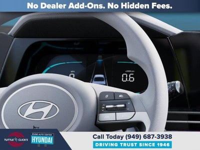 2026 Hyundai Elantra Hybrid Blue