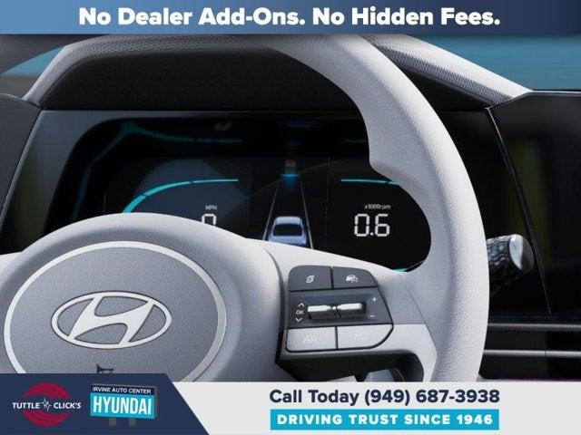 2026 Hyundai Elantra Hybrid Blue